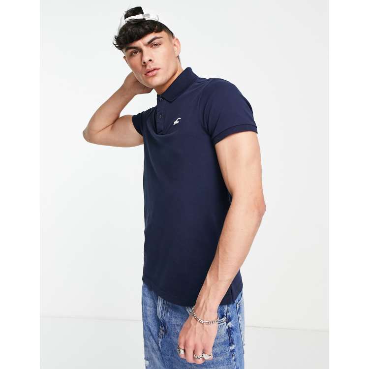 Hollister polo muscle fit hotsell