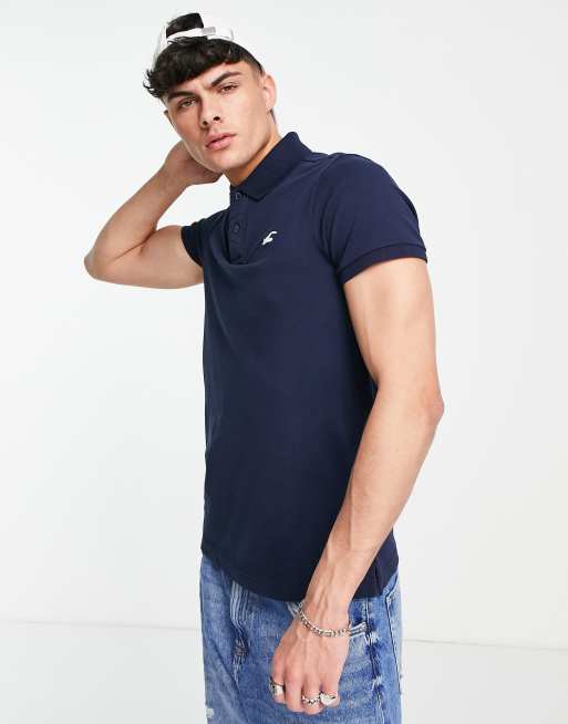 Hollister slim fit polo cheap