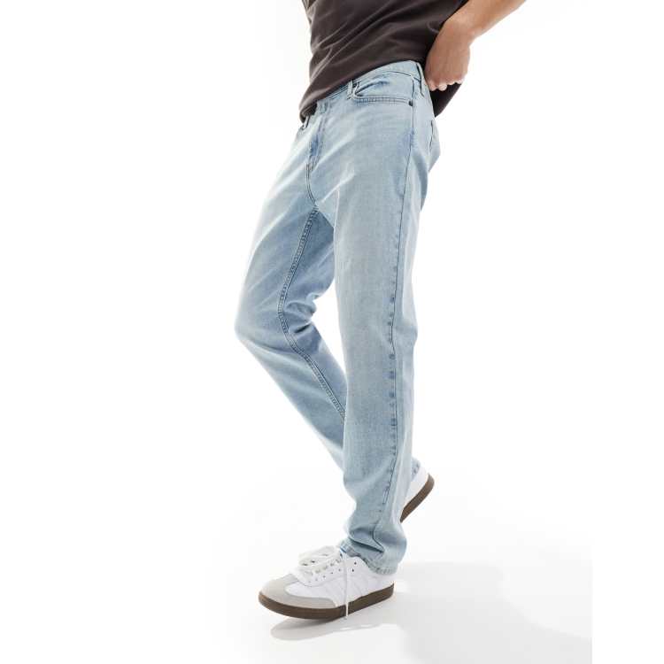 Light blue jeans hollister hotsell