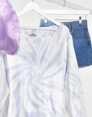slouchy crew neck sweatshirt