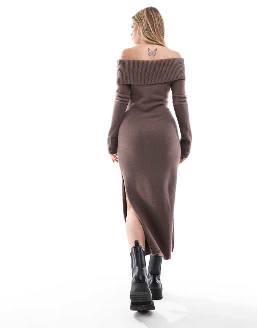 Hollister off the shoulder dress store