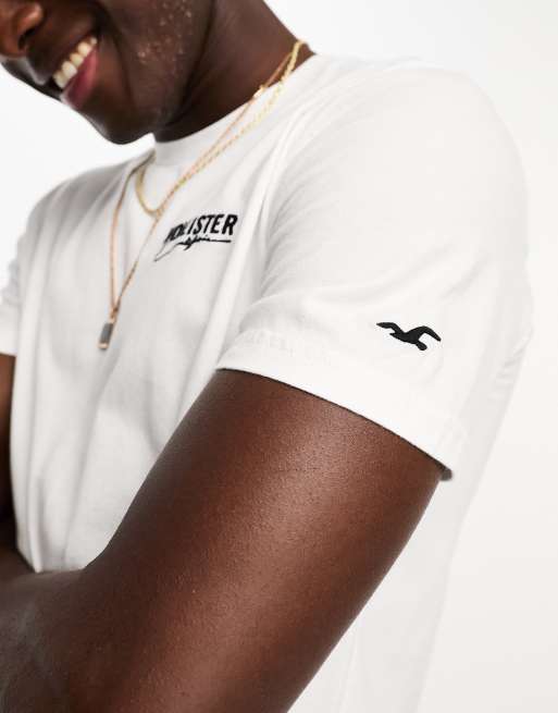 White t shirt hollister store