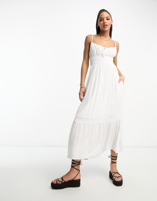 Hollister white dress cheap