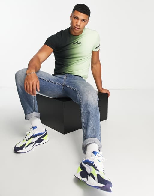 Hollister ombre t shirt on sale