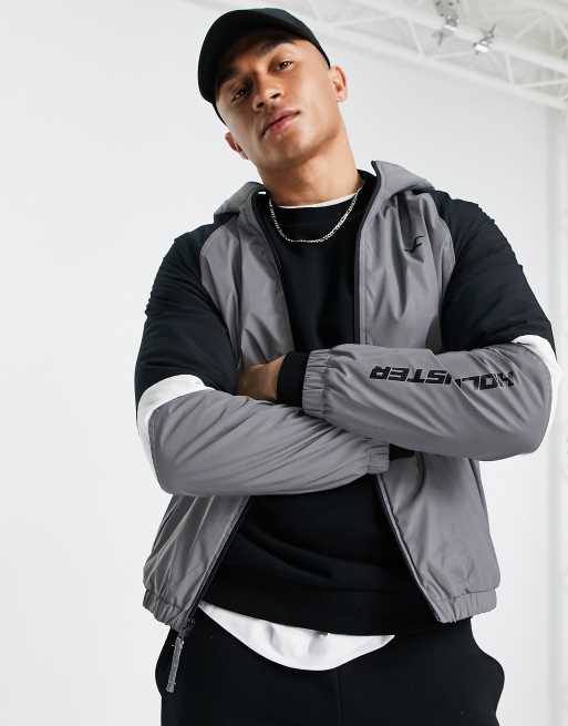 Hollister reflective jacket online