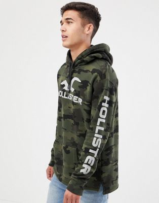 hollister camouflage pullover