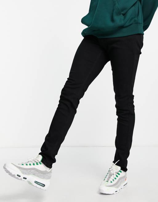 Hollister no fade black jeans online