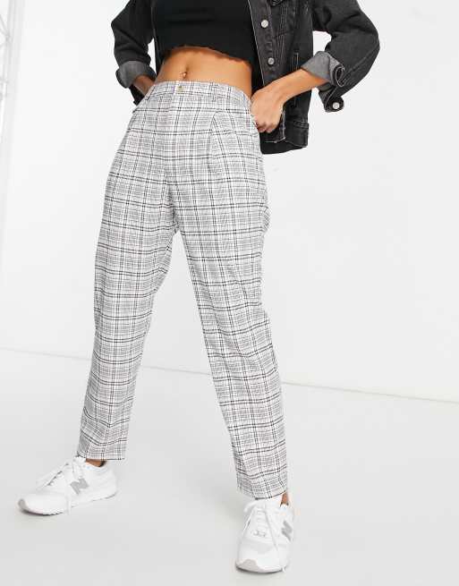 Plaid pants hollister shop