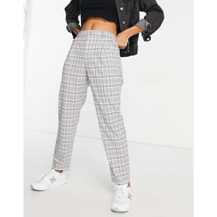 Hollister deals checked trousers