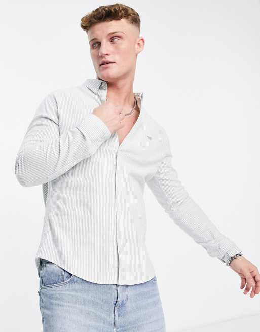 Hollister striped shirt discount