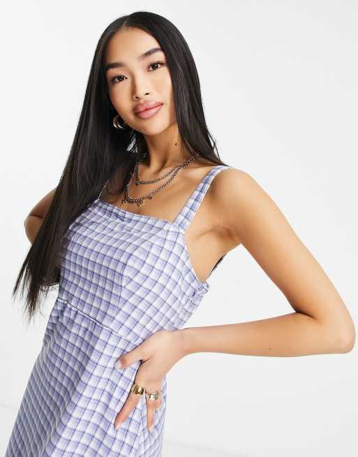 Hollister gingham dress online