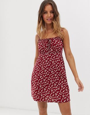 Hollister summer dress in ditsy floral 
