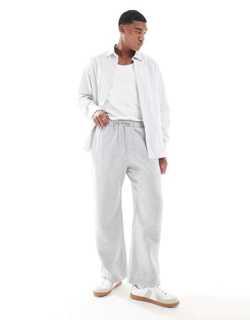 Hollister - Super baggy joggingbroek in grijs