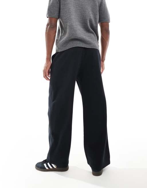 Hollister super baggy sweat jogger in black