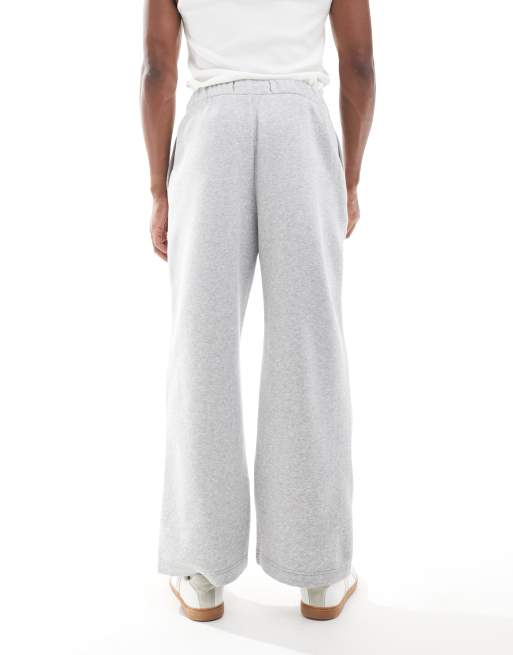 Hollister super baggy sweat trackies in grey, 2 of 5