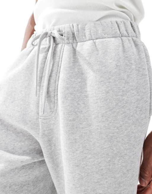 Hollister super baggy sweat trackies in grey, 4 of 5