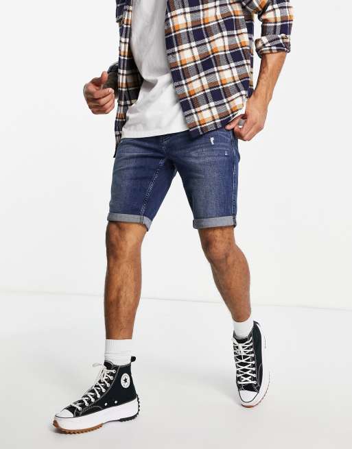 Hollister skinny on sale shorts