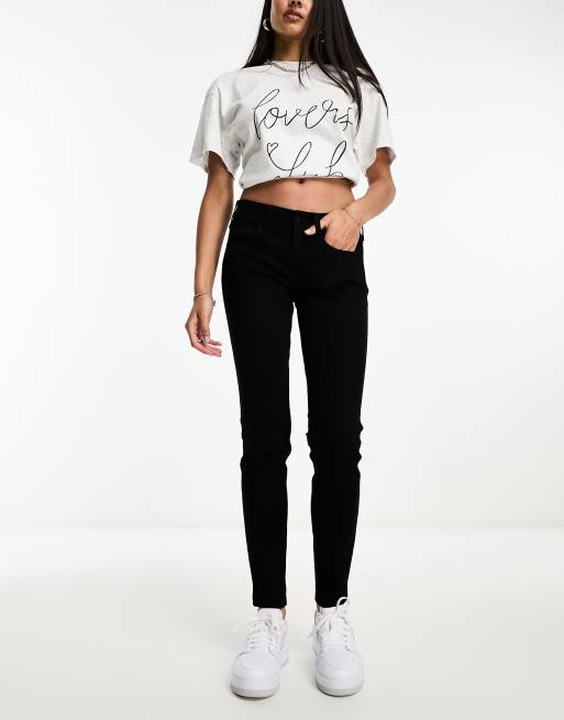 Black new arrivals jeggings hollister