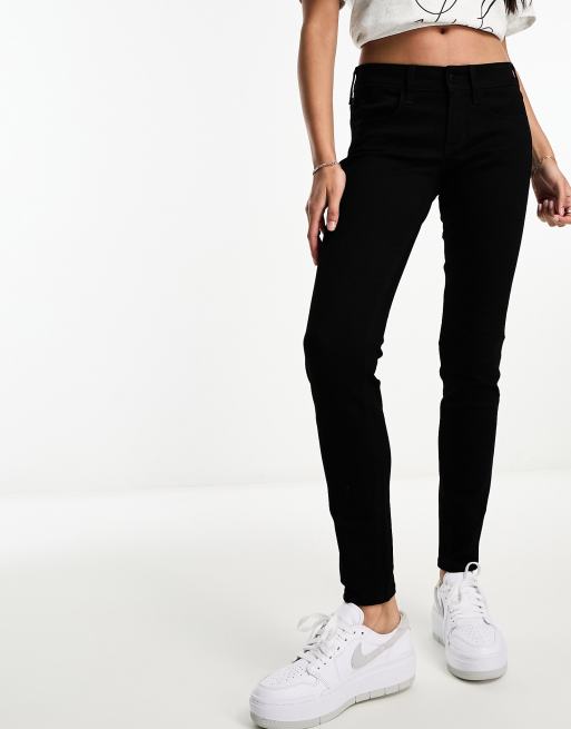 Hollister super skinny fit jeans in black ASOS