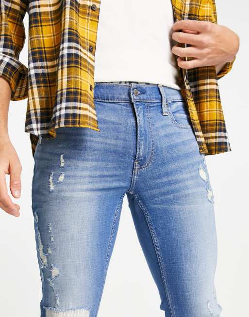 Hollister top jeans uomo