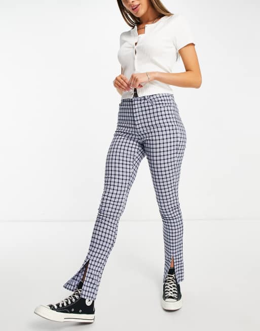 Hollister plaid 2025 trousers