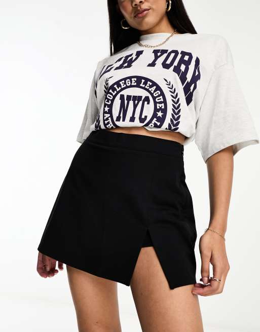 Hollister – Svart a-linjeformad skort