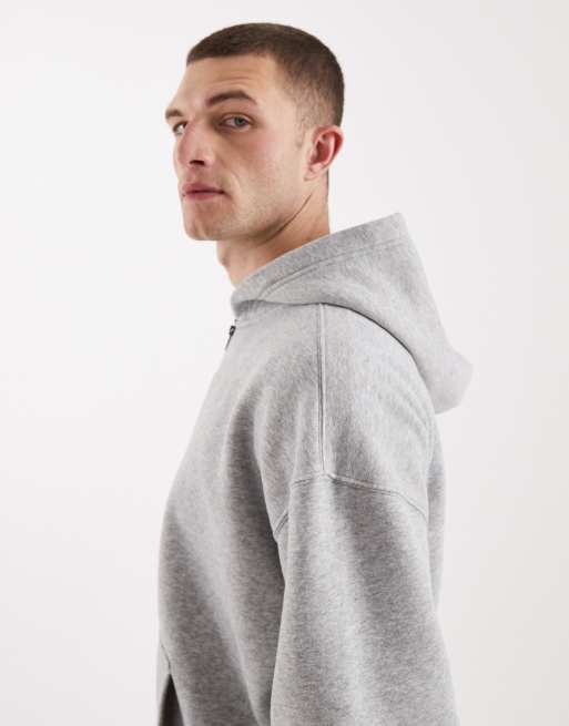 Hollister - Sweat à capuche à fermeture éclair - Gris, 4 de 5