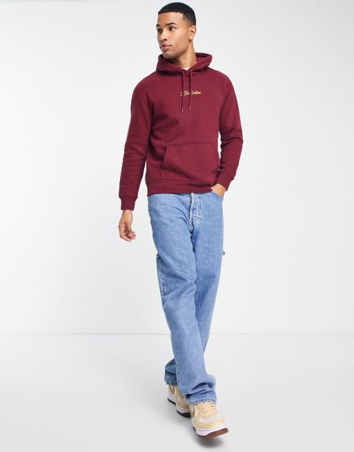 Hollister - Sweat à capuche à inscription logo - Bordeaux, 4 de 4