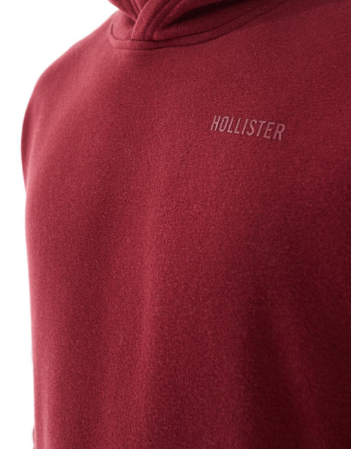 Sweat hollister rouge femme hot sale