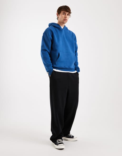 Hollister - Sweat à capuche coupe carrée avec poche - Bleu, 2 de 5
