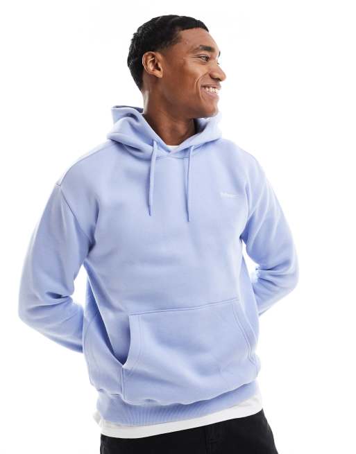 Hollister - Sweat à capuche décontracté avec petit logo - Bleu