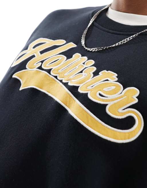 Sweat hollister jaune shop