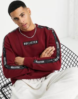 Hollister Taped Logo Hoody, ASOS