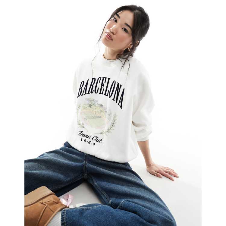 Sweatshirt barcelona best sale