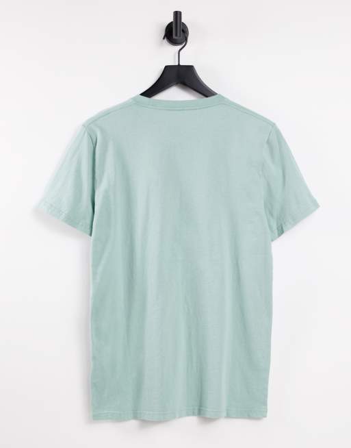 Hollister – Szałwiowy T-shirt z logo, 2 z 4
