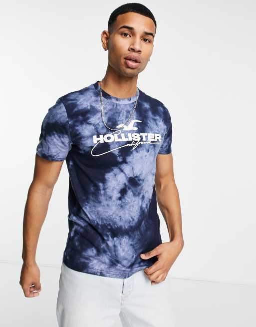 Blue hollister t shirt outlet