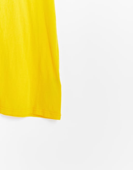 Hollister - T-shirt à logo emblématique - Jaune doré, 4 de 4