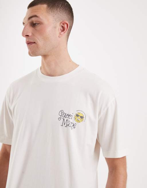 Hollister - T-shirt bianca con grafica su licenza, 3 di 5