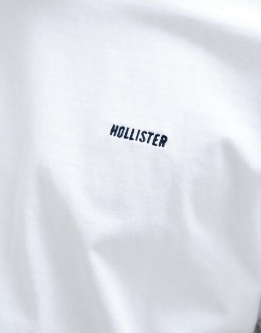 Hollister t-shirt épais coupe décontractée blanc, 3 de 5
