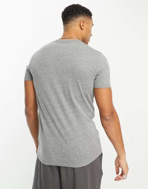 Hollister t shirt grau shop