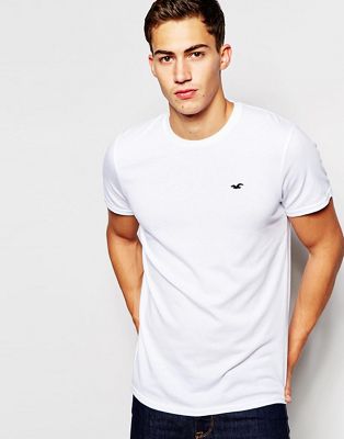 Hollister T-Shirt In Slim Fit with Crew 