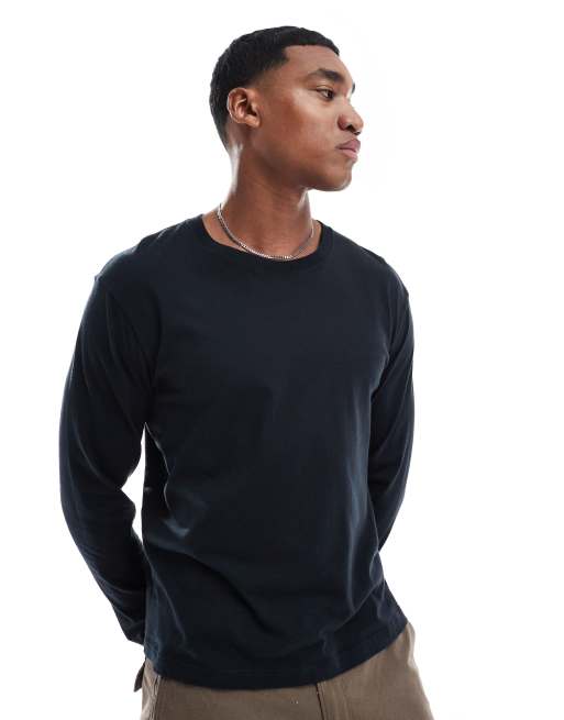 Hollister - T-shirt manches longues - Noir