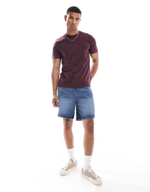 Hollister - T-shirt met icoonlogo in bruin, 3 van 4