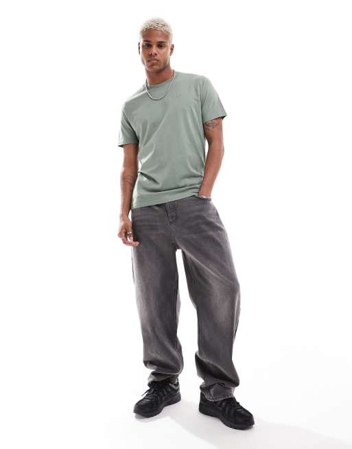 Hollister - T-shirt met ronde hals in groen