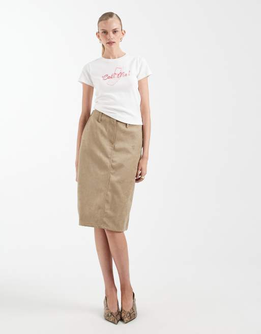 Hollister - T-shirt mini bianca con grafica cupido, 2 di 4