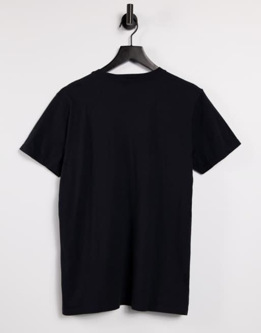 Hollister - T-shirt nera con logo, 2 di 4