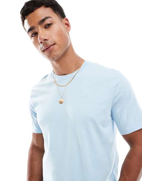 Hollister - T-shirt ras de cou emblématique - Bleu pâle - view 1