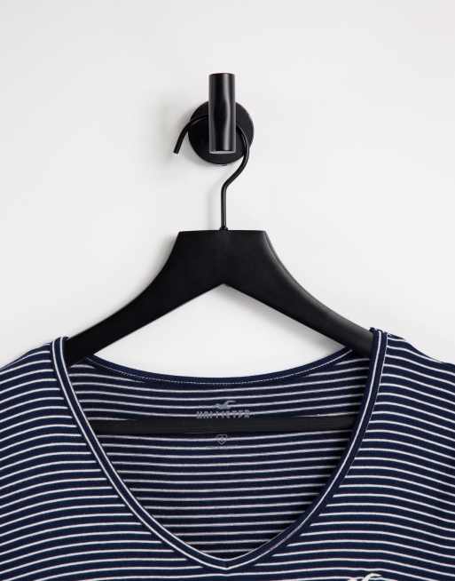 Hollister t on sale shirt rayé