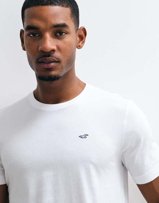 Hollister t-shirt slim fit bianca, 3 di 5