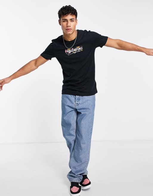 Hollister box logo shirt sale
